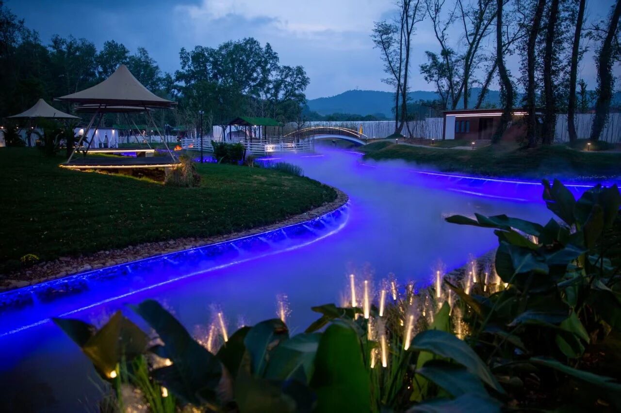 溪口镇“林下威尼斯”